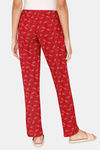 Coucou Woven Pyjama - Beet Red — thumbnail 3